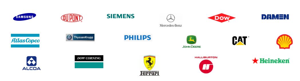 About us Logos of Companies using Cordstrap Strapping and Lashing